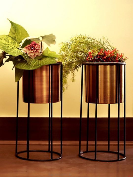 Antique Copper Planter